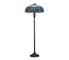 Endon 64069 - Grindinė lempa Tiffany DRAGONFLY 2xE27/60W/230V, skersmuo 50 cm