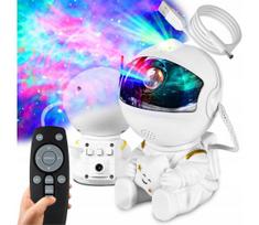 LED RGB projektorius LED/5W/5V astronautas + nuotolinis valdymas