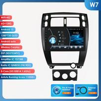 Hizpo 8 branduolių dirbtinio intelekto išmanusis ekranas „Android Autoradio“, skirtas „Hyundai Tucson 2004–2009“ automobilio radijo daugialypės terpės vaizdo grotuvas GPS navigacijos galvutės blokas „Carplay“ 4G RDS FM W7 B 8Core 6G 128G,AI