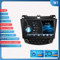 Ossuret Carplay AI balsu Android automobilio radijas GPS navigacija Honda ACCORD 7 2003 - 2007 Multimedia RDS BT USB DVR AHD kamera Išmanusis ekranas W1 8Core 2G 32G AI