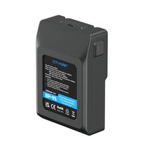 V Mount Battery BP-95 BP-185 BP-222 V-Lock BP Baterijos, skirtos vaizdo kamerai transliuoti LED vaizdo lemputę Blackmagic URSA Mini Pro juoda