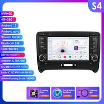 Ossuret RDS Automobilio radijas TT MK2 8J 2006 - 2014 m. Android Multimedijos vaizdo grotuvas Navigacija GPS Carplay QLED Išmanusis lietimui jautrus ekranas Automobilio stereo sistema 8G S4 8Core 4G 32G AI