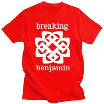 Breaking Benjamin Marškinėliai Grafinis Spausdinimas Hip Hop Vintage Medvilniniai Marškinėliai Trumpomis Rankovėmis Gotikiniai Marškinėliai Unisex Aukštos Kokybės Marškinėliai S