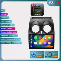 „Ossuret 8G+128G AI“ balso automobilio radijas, „Android Auto“ multimedija, skirta „Nissan Qashqai J10“ 2006 2007 2008–2013 m., „Carplay“, 4G NET, 2Din GPS, išmanusis autoradio P3CP With-Canbus 4Core 2G 64G AI