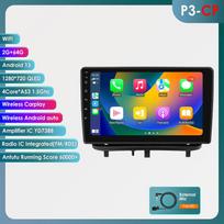 Ossuret 2 Din Android 13 Automobilio radijas Multimedia vaizdo grotuvas Opel Corsa D 2007-2012 Hečbekas Furgonas Navigacija Išmanusis ekranas GPS 4G Carplay Auto P3CP 4Core 2G 64G