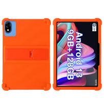 SKYEGG K11 10.1-inch Tablet Silicone Drop-Proof Stand Case oranžinė