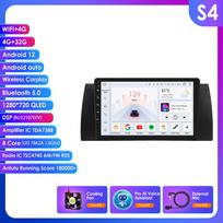 Hizpo For BMW X5 E39 E53 1999-2006 M5 Automobilio radijas Multimedijos vaizdo grotuvas Navigacija GPS Android 13 Stereo WIFI FM AM RDS OBD2 SWC Carplay Grotuvas GPS S4 8Core 4G 32G AI