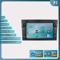 Hizpo Android 14 Automobilio radijas DSP Belaidis Carplay Auto Opel Astra H J 2004 Vectra Vauxhall Antara Zafira Corsa C D Vivaro Meriva Veda B P1 4Core 1G 32G AI