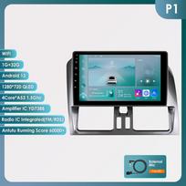 Hizpo 9 colių Carplay 4G-LTE 2din Android 13 Automobilių radijo daugialypės terpės vaizdo grotuvas GPS navigacija, skirta Volvo XC60 2008-2017 galvos blokas BT išmanusis ekranas SWC P1  (2008-2013) 4Core 1G 32G