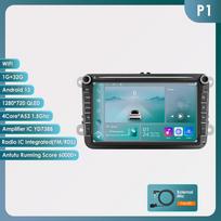 Hizpo 8'' 7862 AI 2din Android automobilio multimedijos grotuvas Mercedes Benz C-Class W203 W209 C180 W219 2004 - 2011 GPS Carplay Auto 4G RDS Išmanusis DVR P1 4Core 1G 32G