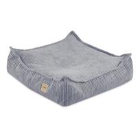 Pilkas sausas kamuoliukų baseinas „Lambskin“ (95x30 cm) su 200 kamuoliukų