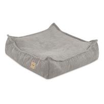Prabangus Veliūro Grindų Pufas Vaikams Plush Nest“, Smėlio (60x60 cm)