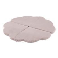 Pliušinis Gėlės Formos Žaidimų Kilimėlis, Rožinis Velvetas (115x115 cm)