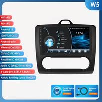 Hizpo 2din Android Autoradio for Ford Focus 2 2004 - 2011 Exi Auto Car Radio Multimedia Video Player GPS Nav Head Unit Carplay  Intelligent 4G WIFI W5  B 8Core 4G 64G AI