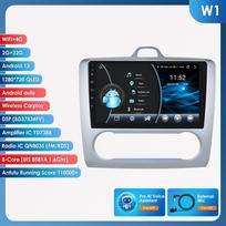 Hizpo 2din Android Autoradio for Ford Focus 2 2004 - 2011 Exi Auto Car Radio Multimedia Video Player GPS Nav Head Unit Carplay  Intelligent 4G WIFI W1 S 8Core 2G 32G AI
