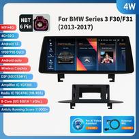 Hizpo 10.25 QLED ekranas 2din Android automobilio radijas Multimedijos vaizdo grotuvas BMW 3 BMW 4 serijai F30 F31 NBT GPS Navi Carplay Auto 4G RDS FM GPS Stereo 4W 4G 32G AI