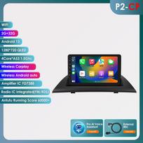 Hizpo Carplay 4G 7862 AI Išmaniosios sistemos Android 13 Automobilio radijas BMW X3 E83 2004-2012 Multimedia Vaizdo grotuvas GPS 2din Išmanusis Autoradio RDS P2CP 4Core 2G 32G AI