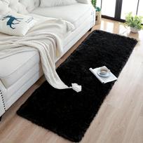Ins Bedroom Bedside Rug - Nordic Plush Carpet For Living Room - Children'S Room Cool And Warm Floor Mat - Home Decoration 60X90CM
