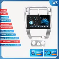 Ossuret 8 branduolių AI išmanusis ekranas Android automobilio radijas Hyundai Tucson 2004-2009 m. Automobilio radijas Multimedia vaizdo grotuvas GPS Nav pagrindinis blokas Carplay 4G RDS W5  A 8Core 4G 64G AI