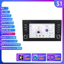 Hizpo 4G-LTE Carplay 7inch Android Car Radio GPS for A4 B9 B8 B7 B6 S4 RS4 SEAT Exeo Multimedia RDS 2din Autoradio Stereo Video Intelligent Navigation S1 8Core 3G 32G AI