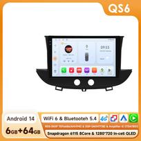 Hizpo Snapdragon Automobilio Radijas Opel Grandland X 2016 - 2020 Crossland X Multimedia Stereo Vaizdo Grotuvas Carplay Android Auto GPS Išmanusis Ekranas QS6 8Core 6G 64G