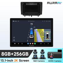 Hizpo 2K Ekranas Belaidis Apple Carplay Android Auto Opel Corsa D 2007-2012 Automobilio Informacinė Pramoginė Sistema Išmanusis Autoradio Multimedia Grotuvas GPS DSD Stereo S8 8Core 8G 256G13.1inch ADASC2,360C3