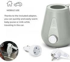 Nuvita Pudeļu sildītājs Dom&Auto, adapter samochodowy w zestawie, Szałwiowa Zieleń | NUV00088 | 5350555040088
