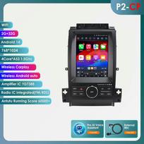 Hizpo 9.7 Intelligent Screen 2din Android Car Radio Multimedia Video Player for Ford Taurus 2011 - 2019 GPS Carplay Auto Stereo 4G RDS SWC Autoradio P2CP 4Core 2G 32G AI