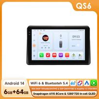 Hizpo Snapdragon Išmanusis ekranas Belaidis Carplay Android Auto Radijas Renault Master 2019 2020 2021 2022 Automobilio daugialypės terpės grotuvas GPS navigacija QS6 8Core 6G 64G