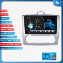 Ossuret 2din Android automobilio radijas Ford Focus 2 2004 - 2011 Exi Auto Automobilio radijas Multimedia vaizdo grotuvas GPS Nav Pagrindinis įrenginys Carplay Išmanusis 4G WIFI W5 S 8Core 4G 64G
