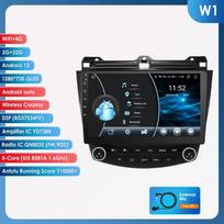 Ossuret Carplay AI balsu Android automobilio radijas GPS navigacija Honda ACCORD 7 2003 - 2007 Multimedia RDS BT USB DVR AHD kamera Išmanusis ekranas W1 8Core 2G 32G