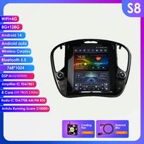 Hizpo 9.7 AI Android automobilio radijas, multimedijos vaizdo grotuvas Nissan Juke 2011-2018, Infiniti ESQ 2014-2019, GPS Carplay, išmanusis automatinis stereo, 4G S8 8Core 8G 128G