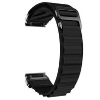 22 mm 26 mm QuickFit sportinis nailoninis kilpinis dirželis Garmin Fenix 7X 7 6X Pro 5Plus 5XPlus/Epix Pro 2 kartos 51 mm 47 mm apyrankės laikrodis Alpine dirželis QuickFit 22mm juoda
