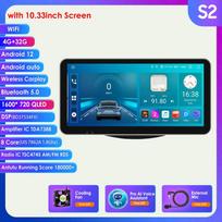 8+128G Carplay Android Car AutoRadio, skirtas Toyota RAV4 Rav 4 2006 2007 2008 2010 2011 2012 2D radijo daugialypės terpės grotuvas GPS stereo išmanusis ekranas S2 8Core 4G 32G AI