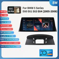 Ossuret 2din Android automobilio radijas Multimedijos vaizdo grotuvas BMW 5 serijai E60 E61 E63 E64 3 serijai E90 E91 E92 E93 Stereo GPS Išmanusis Carplay 4G RDS 8W 8G 128G