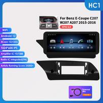 Hizpo 8 branduolių Android AI sistemos automobilio GPS navigacijos ekranas Mercedes W212 2009-2016 m. WIFI SIM 8+128GB BT Carplay IPS ekranas Multimedia grotuvas Bluetooth RDS HC1 1G 32G