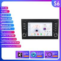 Hizpo 4G-LTE Carplay 7inch Android Car Radio GPS for A4 B9 B8 B7 B6 S4 RS4 SEAT Exeo Multimedia RDS 2din Autoradio Stereo Video Intelligent Navigation S6 8Core 6G 64G AI