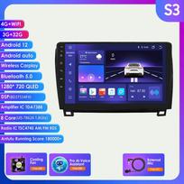 Hizpo 9 colių galvos blokas 2 din automobilio Android radijo daugialypės terpės grotuvas, skirtas Toyota Tundra Sequoia 2 din autoradio vaizdo GPS Navi WiFi Carplay 4G DSP DVR kamera S3 8Core 3G 32G AI