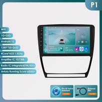 Hizpo 10.1 „Carplay 4G 2Din Android 13“ automobilio radijas, skirtas „Skoda Octavia 2 2008–2013“ multimedijos vaizdo grotuvui, GPS, DSP, autoradio, RDS, kompiuterio išmaniajam ekranui P1  B 4Core 1G 32G BI