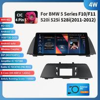 Ossuret Android automobilio multimedijos grotuvas BMW F10 F11 520i 525i 528i CIC NBT 2011 - 2017 Automobilio radijas Multimedia grotuvas GPS grotuvas 1920*720 Išmanusis ekranas RDS 4W 4G 32G