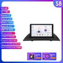Hizpo Carplay 4G 7862 AI Išmaniosios sistemos Android 13 Automobilio radijas BMW X3 E83 2004-2012 Multimedia Vaizdo grotuvas GPS 2din Išmanusis Autoradio RDS S8 8Core 8G 128G