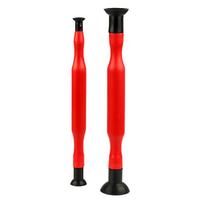 Valve Dust Grinding Tool with Suction Cup for Cylinder Engines Designed for Manual Valve Lapping and Seating Applications raudona