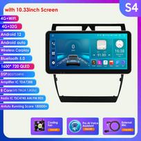 8G+128G DSP IPS Carplay 2 Din Android radijas, skirtas A6 C5 1997–2004 S6 RS6 AI Voice 4G-LTE automobilinis daugialypės terpės GPS 2 din išmanusis ekranas RDS Autoradio S4 8Core 4G 32G AI