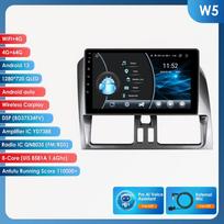 Hizpo 9 colių Carplay 4G-LTE 2din Android 13 Automobilių radijo daugialypės terpės vaizdo grotuvas GPS navigacija, skirta Volvo XC60 2008-2017 galvos blokas BT išmanusis ekranas SWC W5  (2008-2013) 8Core 4G 64G AI
