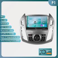 Ossuret 9 colių Carplay 4G 2 DIN Android 13 automobilio radijas Ford Transit Connect 2013 - 2018 m. Ford Tourneo Connect multimedijos vaizdo įrašų GPS išmanusis ekranas P1 4Core 1G 32G