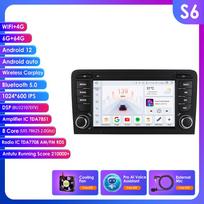Ossuret 8 branduolių DSP automobilio multimedijos grotuvas, skirtas RS3 Sportback A3 8P S3 2003-2013, su Carplay 4G Autoradio RDS GPS BT 4G-LTE WiFi AI išmania navigacija S6 8Core 6G 64G AI