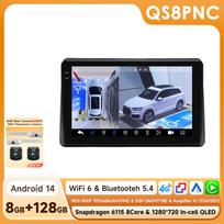 Hizpo Snapdragon Išmanusis ekranas Belaidis Carplay Android Auto Radijas Renault Master 2019 2020 2021 2022 Automobilio daugialypės terpės grotuvas GPS navigacija QS8 8Core 8G 128G 360