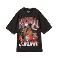 Air Jordan Flight Essentials Dydelis T-shirt Juoda/ Varsity Raudona Vyriški Viršutiniai drabužiai HM7131-010 L