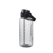 2000ml Sports Drinking Bottles with Time Marker Men Women Water Bottle with Straw Large Capacity Outdoor Cup Fitness Drinkware 2000ml juoda