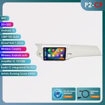 Ossuret 9'' 8 branduolių 2din Android automobilio radijas Citroen C3 DS3 2010-2016 m. Automobilio radijas Multimedia Vaizdo grotuvas GPS Navigacija Pagrindinis įrenginys Išmanusis RDS Carplay 4G P2CP W 4Core 2G 32G AI